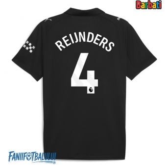 Manchester City Tijjani Reijnders #4 Tricou Fotbal Replică 2025-26 Barbati Deplasare